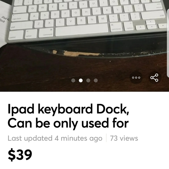 IPad keyboard Dock - Picture 3 of 3